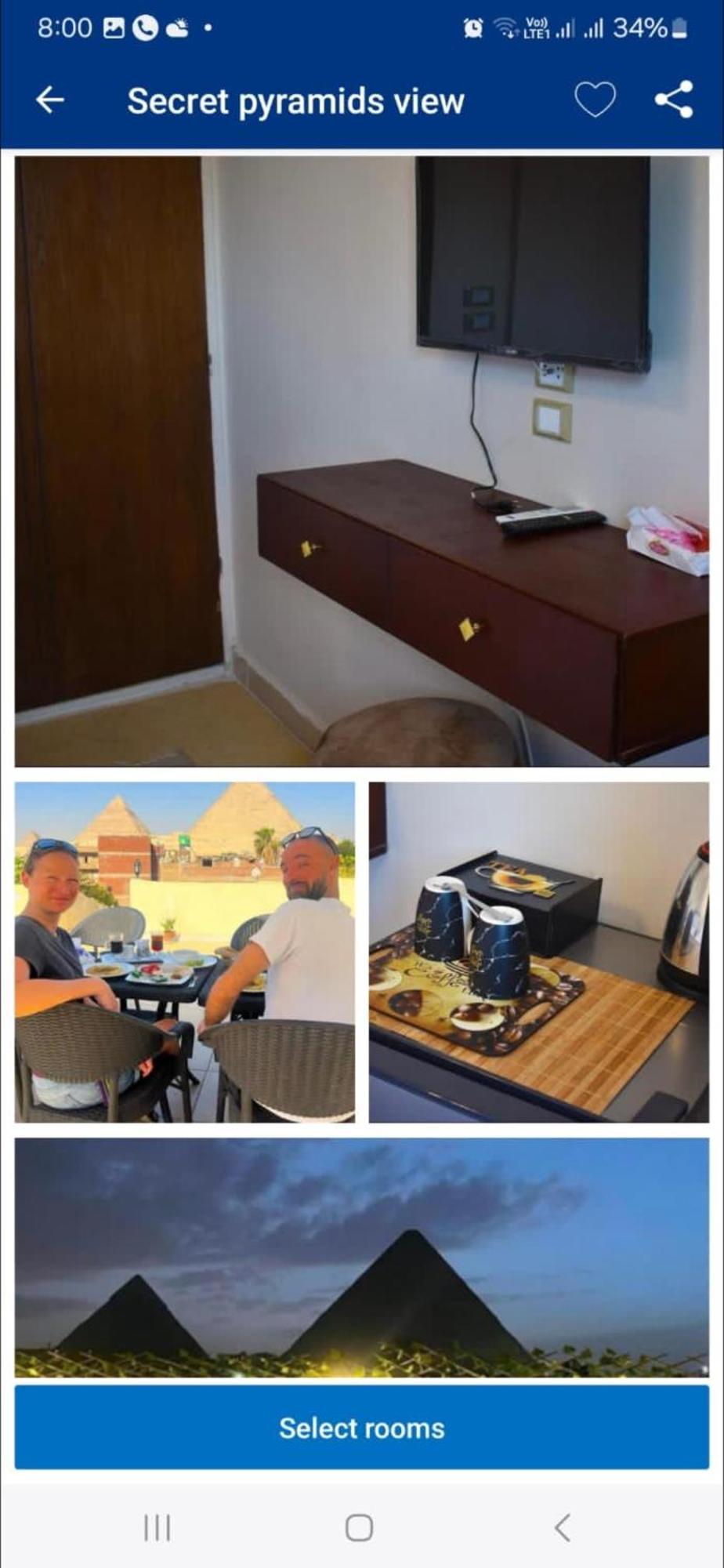 Hur Pyramids Land Inn Kafret el-Gabal Buitenkant foto