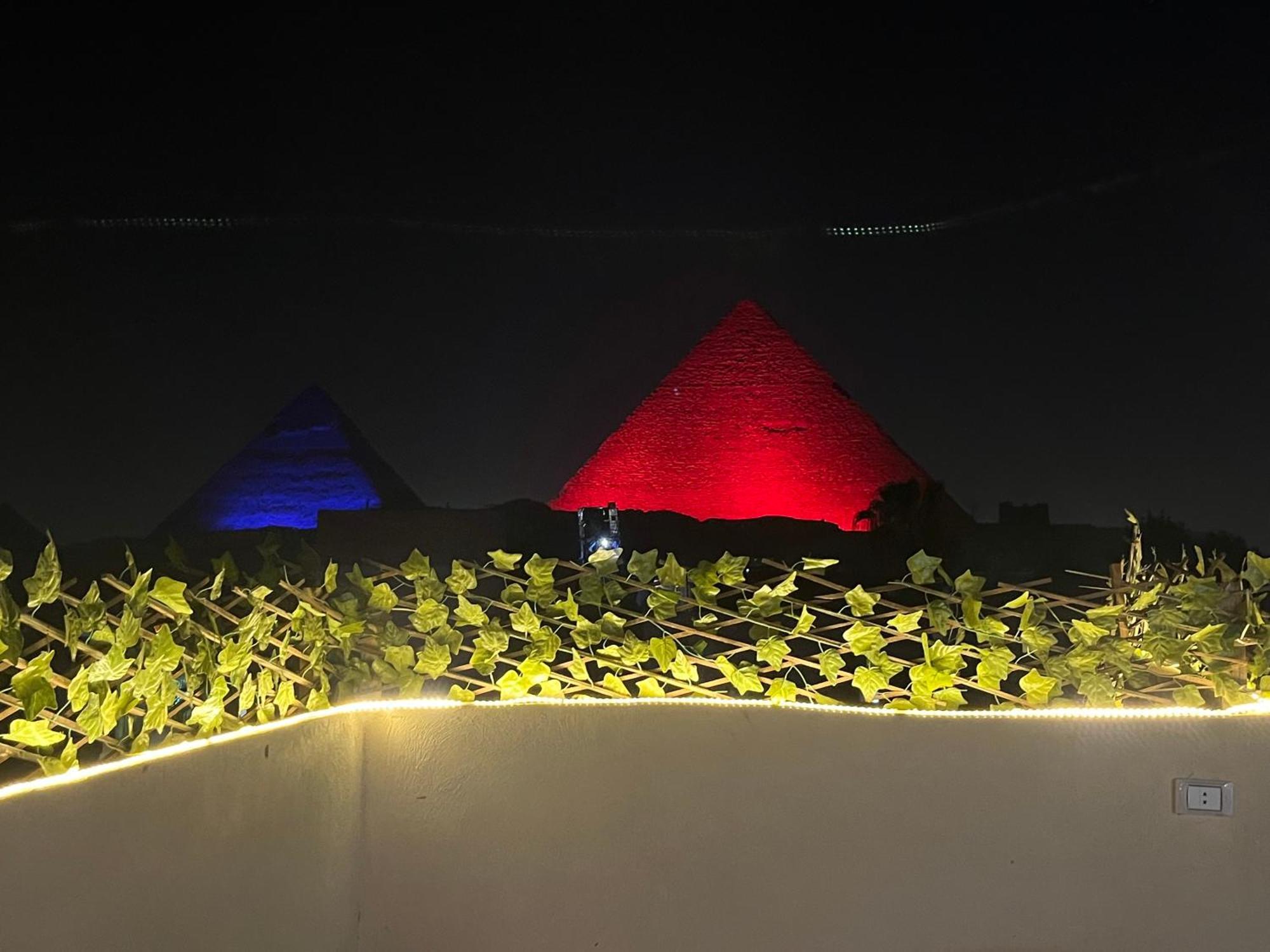 Hur Pyramids Land Inn Kafret el-Gabal Buitenkant foto